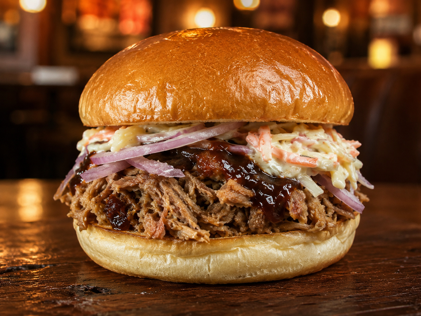 Pulled Pork Burger