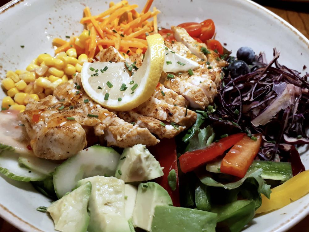 Chicken Rainbow Salad