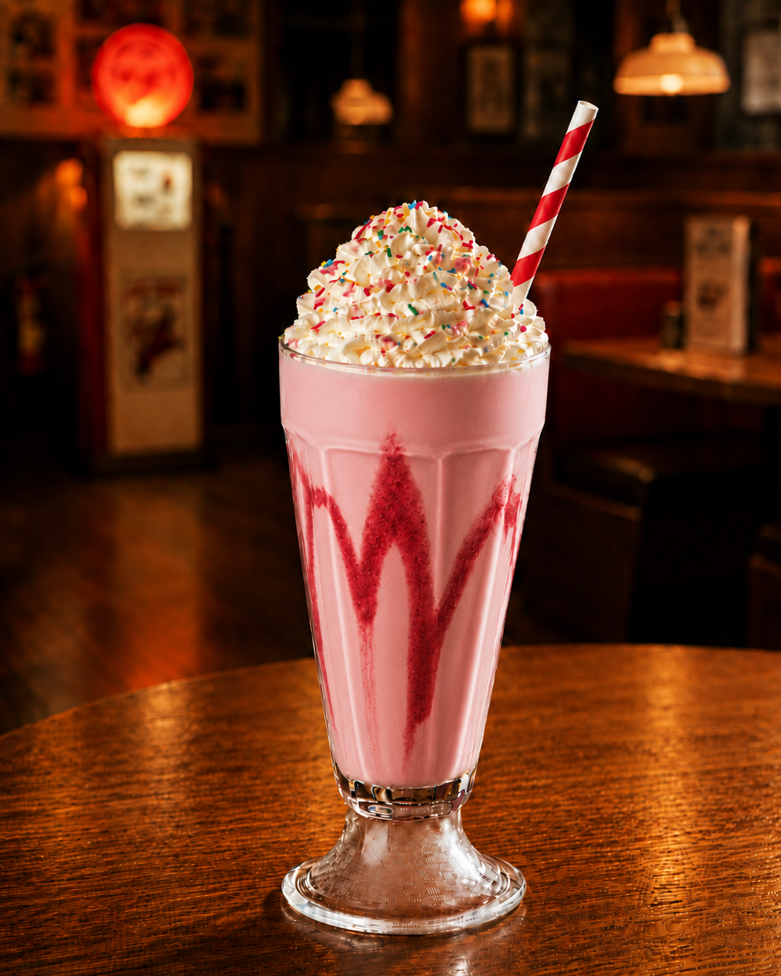 Milkshake Red Berries