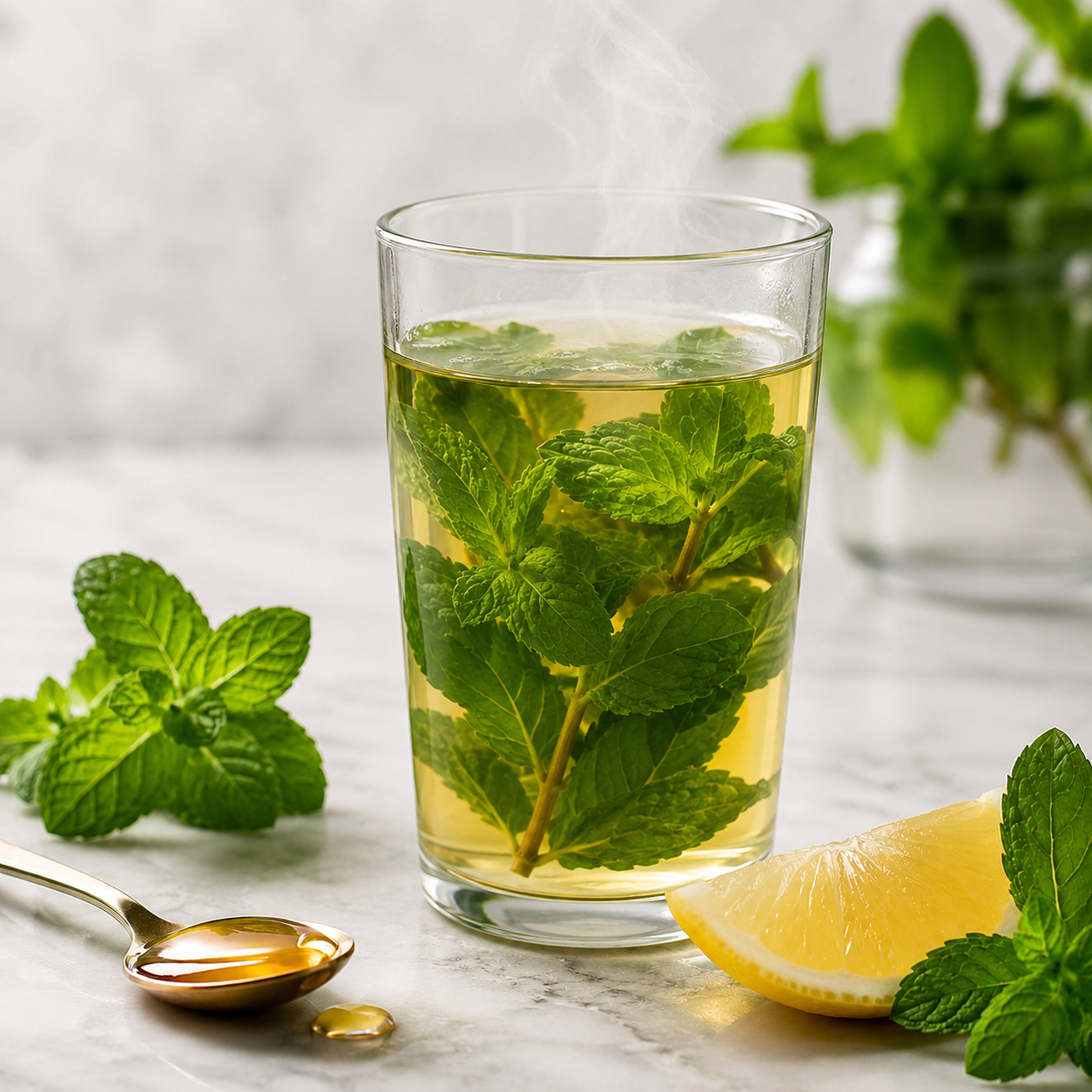 Fresh Mint Tea